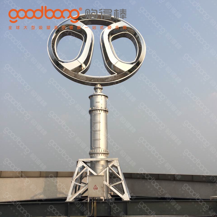 北汽集團(tuán)戶外大型旋轉(zhuǎn)車(chē)標(biāo)LOGO